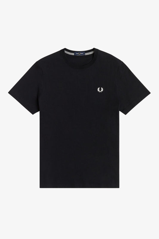 Fred Perry Crew Neck T-Shirt M1600 // BLACK 102