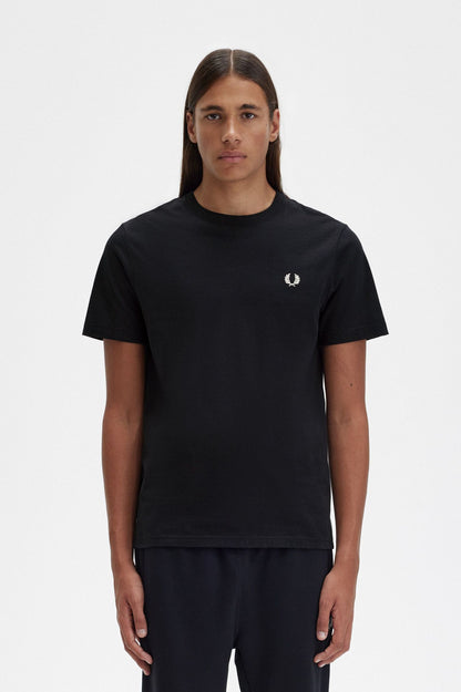 Fred Perry Crew Neck Tee M1600 // BLACK 102