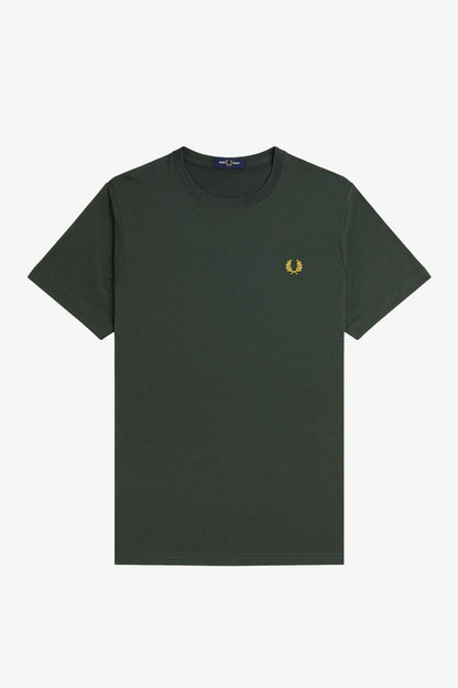 Fred Perry Crew Neck T-Shirt M1600 // COURT GREEN X89