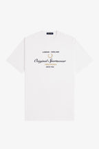 Fred Perry M2406 Original Sportswear T-Shirt // SNOW WHITE 129