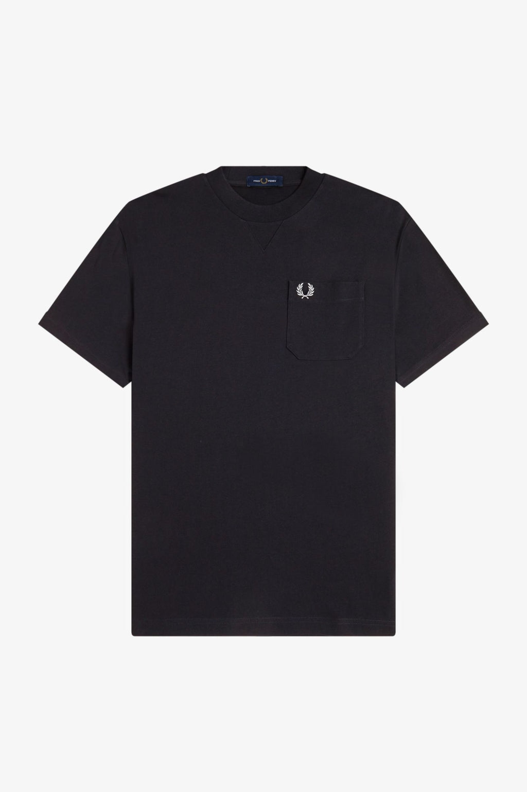 Fred Perry Pocket Detail T-Shirt // BLACK 102