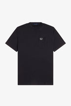 Fred Perry Pocket Detail T-Shirt // BLACK 102