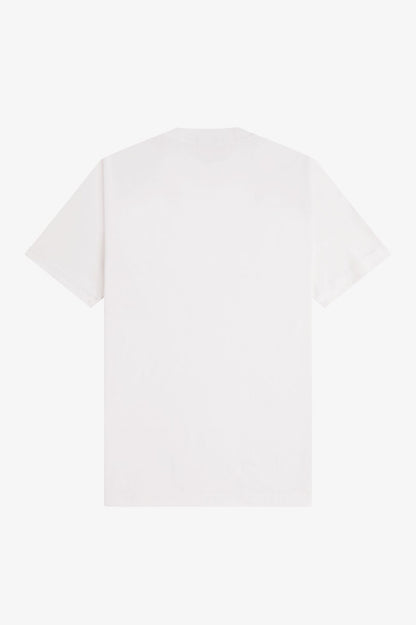 Fred Perry Pocket Detail T-shirt // WHITE 129