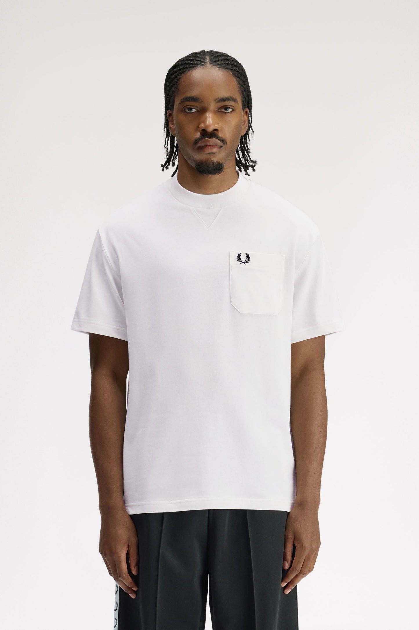 Fred Perry Pocket Detail T-shirt // WHITE 129
