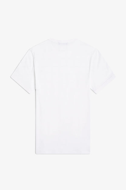 Fred Perry Ringer T-Shirt M3519 // WHITE 100