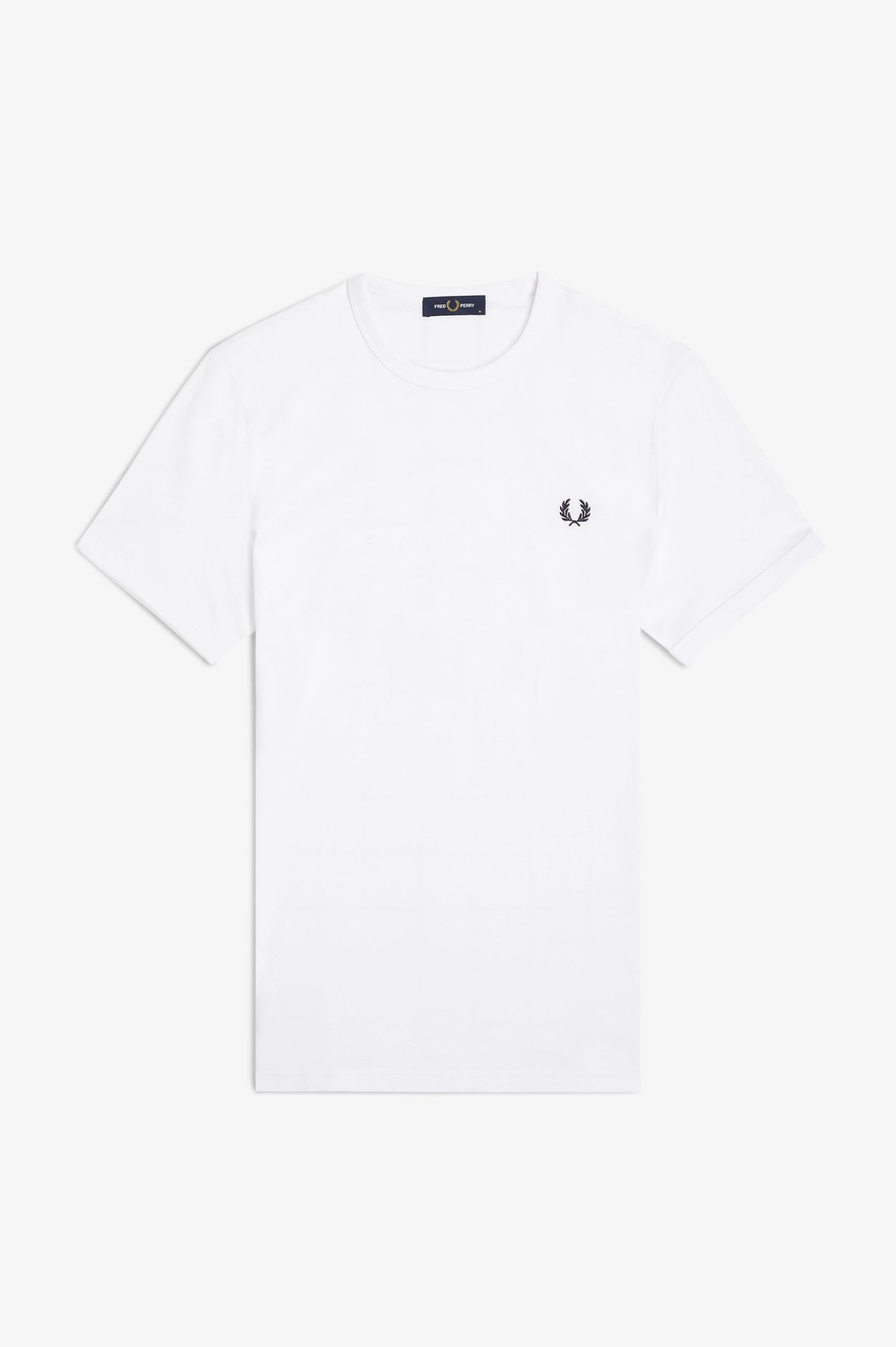 Fred Perry Ringer T-Shirt M3519 // WHITE 100