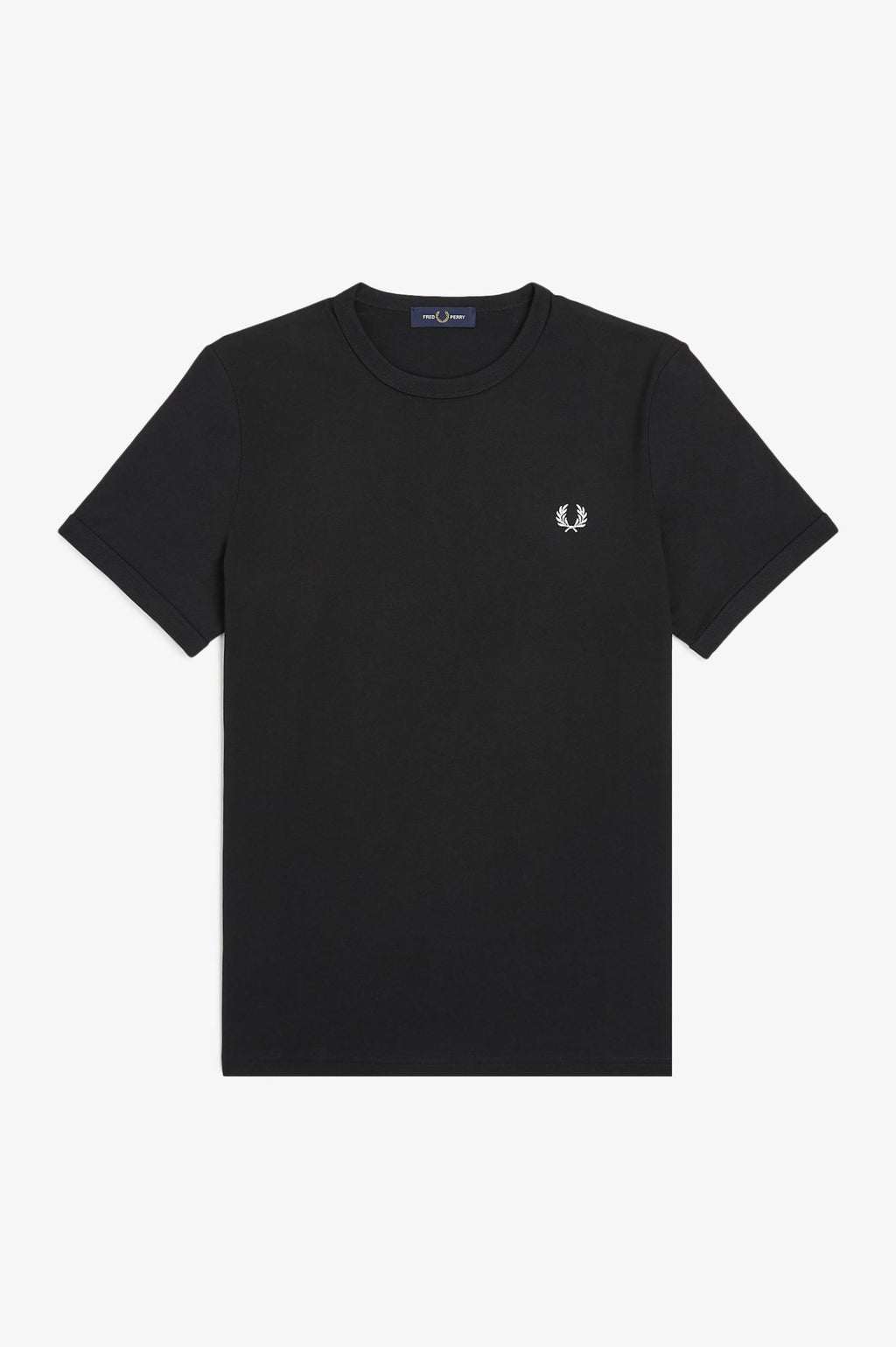 Fred Perry Ringer T-Shirt M3519 // BLACK 102