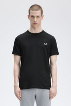 Fred Perry Ringer T-Shirt M3519 // BLACK 102
