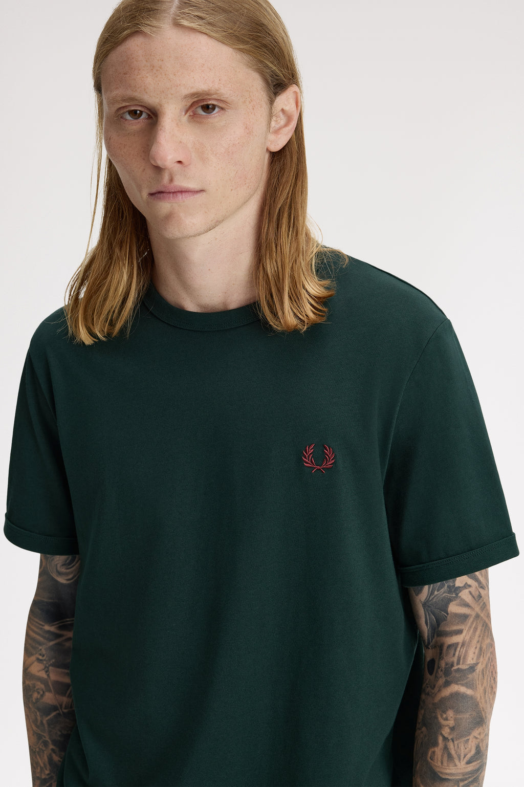 Fred Perry Ringer Shirt // GRASSROOTS 30A