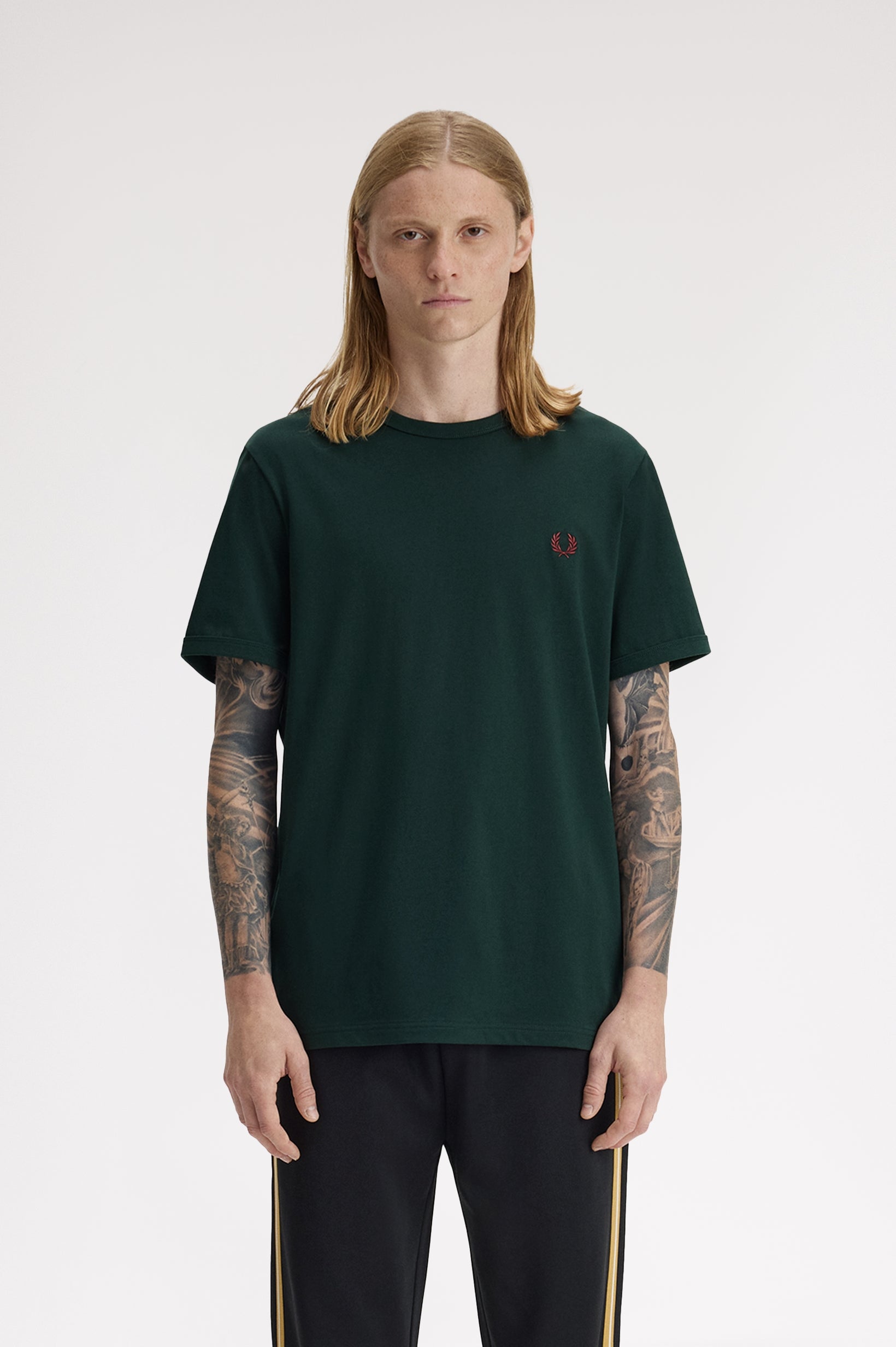 Fred Perry Ringer Shirt // GRASSROOTS 30A
