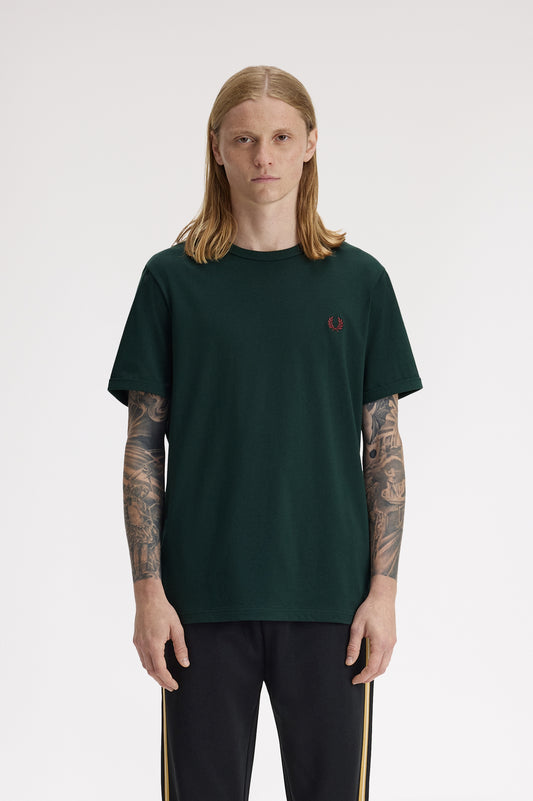 Fred Perry Ringer Shirt // GRASSROOTS 30A