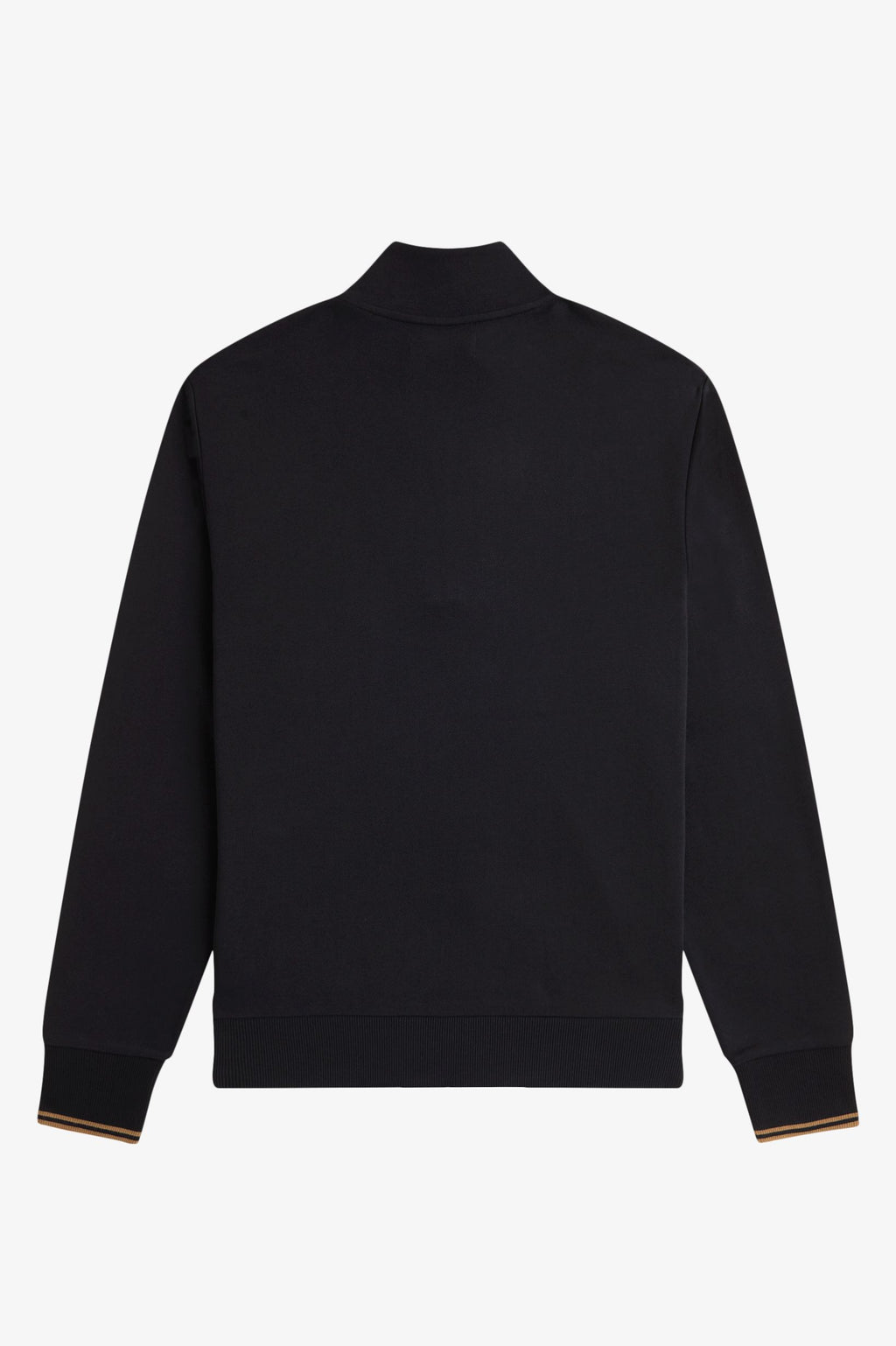 Fred Perry Half Zip Sweatshirt // BLACK S77