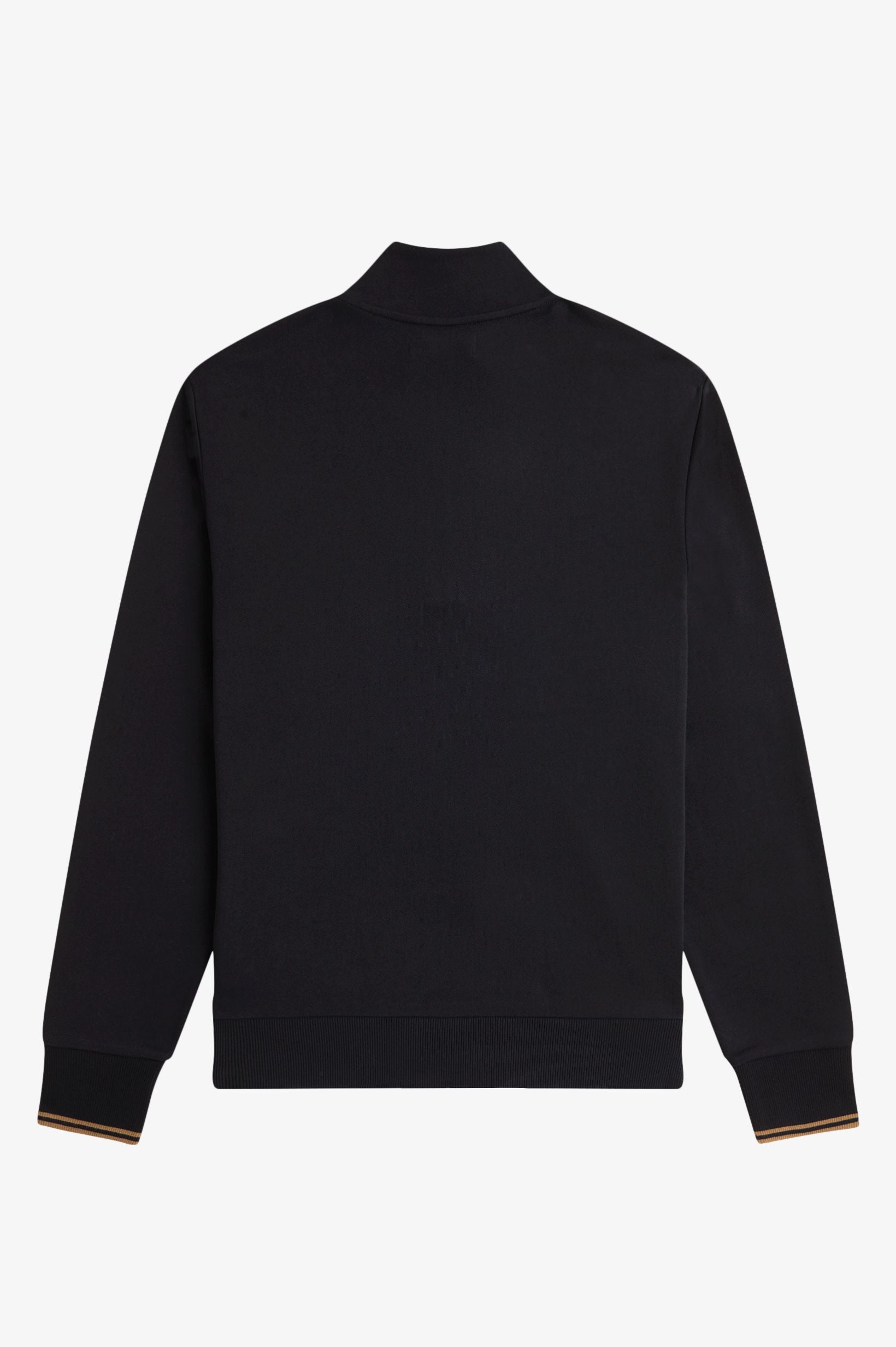 Fred Perry Half Zip Sweatshirt // BLACK S77