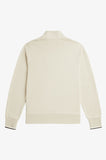 Fred Perry Half Zip Sweatshirt M3574 // OATMEAL