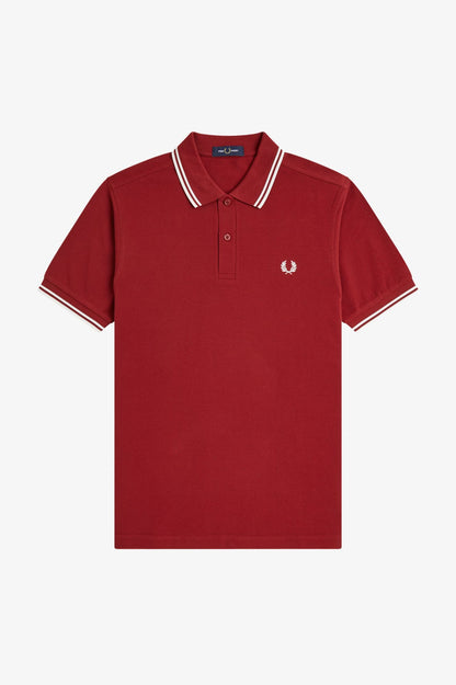 Fred Perry M3600 Polo // BURNT RED 07B