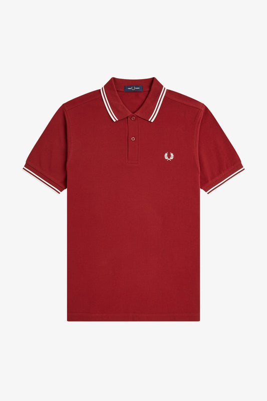 Fred Perry M3600 Polo // BURNT RED 07B