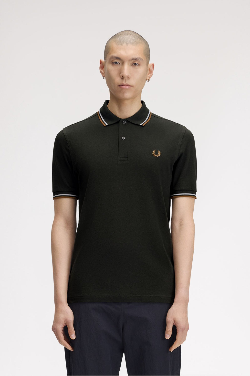 Fred Perry M3600 Polo // NIGHT GREEN 78C
