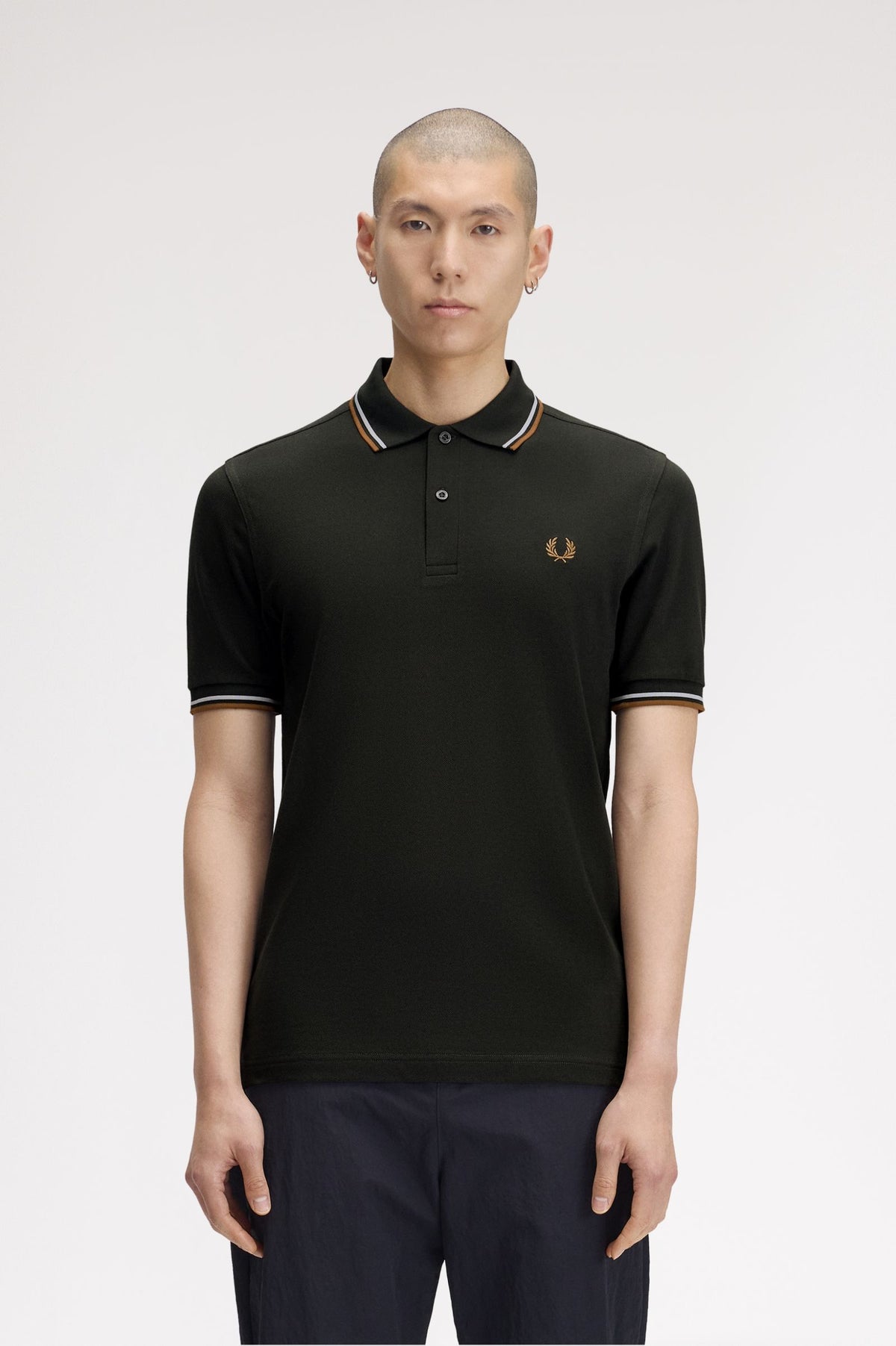 Fred Perry M3600 Polo // NIGHT GREEN 78C
