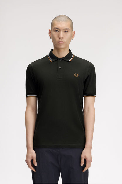 Fred Perry M3600 Polo // NIGHT GREEN 78C