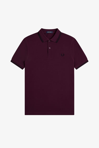 Fred Perry M3600 Polo // PLUM BLACK 84C