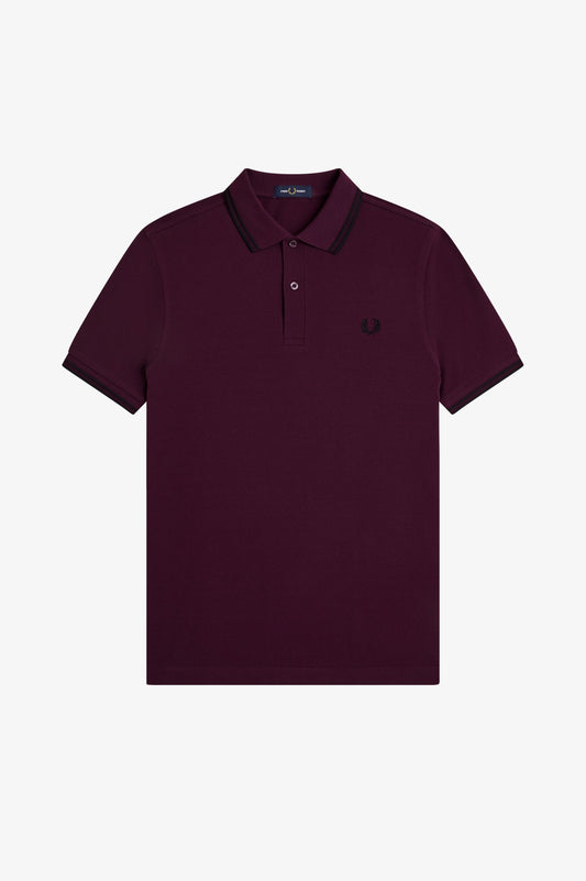 Fred Perry M3600 Polo // PLUM BLACK 84C