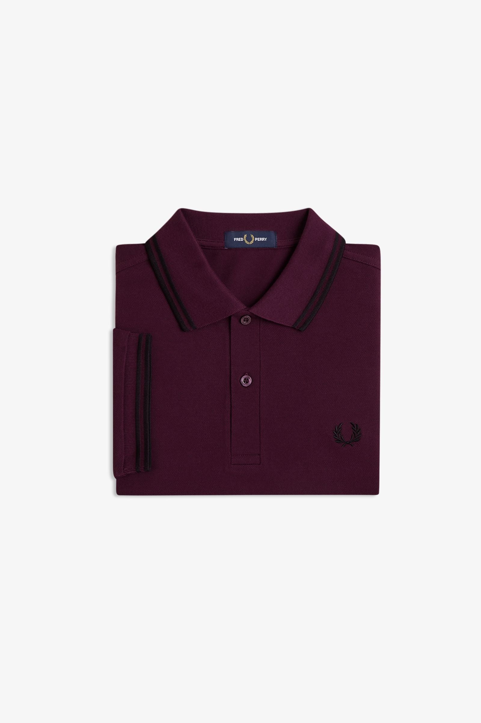 Fred Perry M3600 Polo // PLUM BLACK 84C