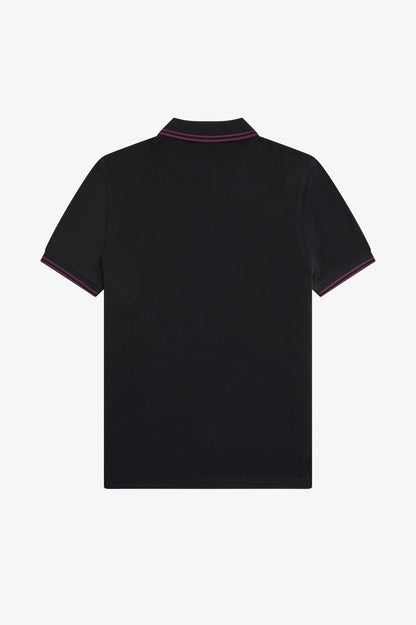 Fred Perry M3600 Polo // BLACK PLUM 87C