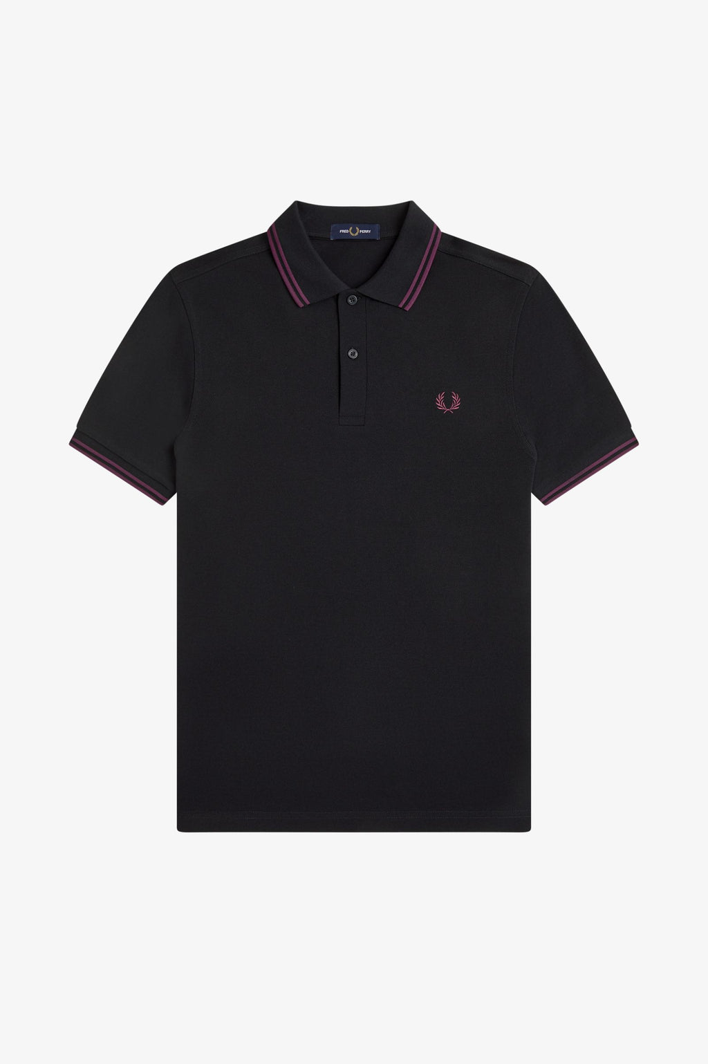 Fred Perry M3600 Polo // BLACK PLUM 87C