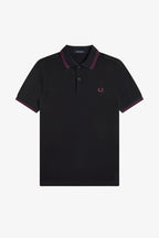 Fred Perry M3600 Polo // BLACK PLUM 87C