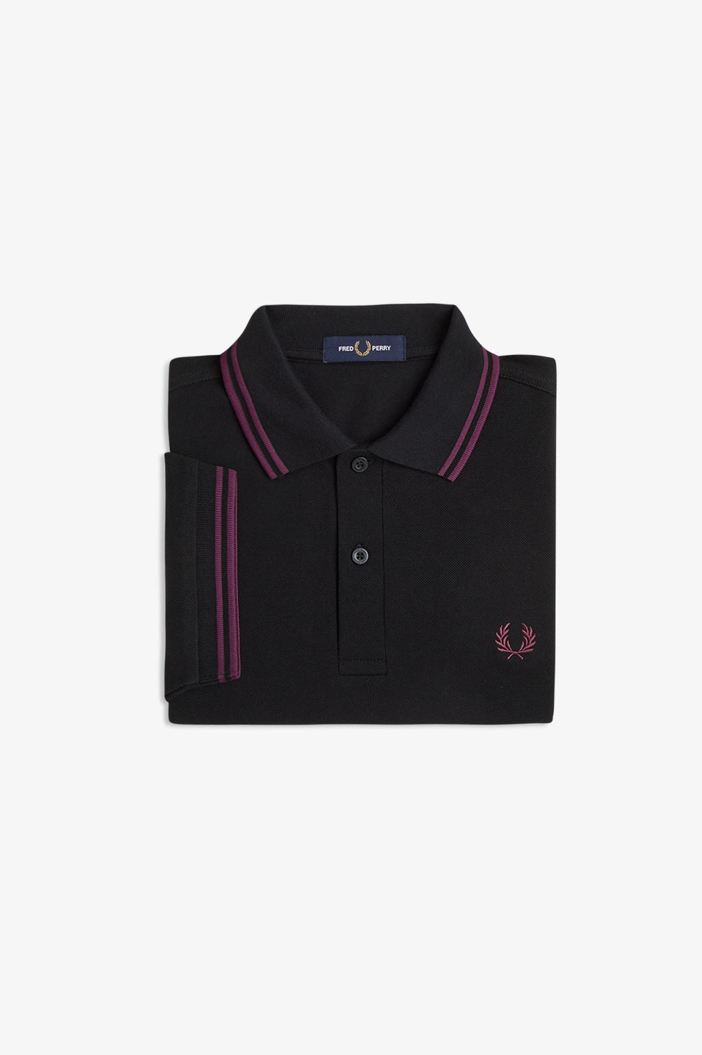 Fred Perry M3600 Polo // BLACK PLUM 87C