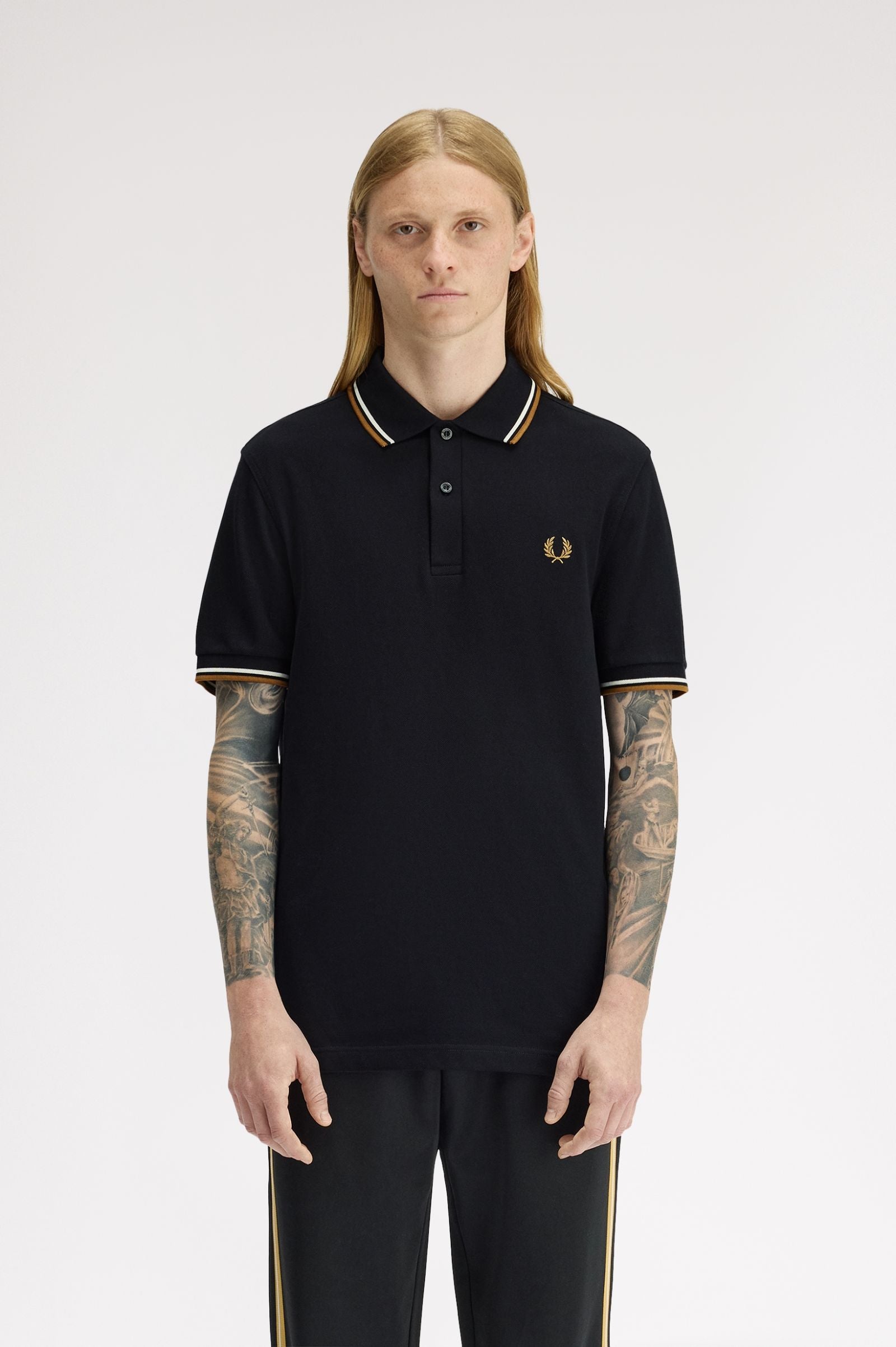 Fred Perry M3600 Polo // BLACK P69 – Sweet & Tender Casual Clothing