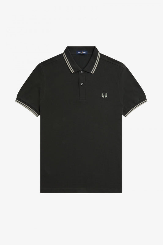 Fred Perry M3600 T51 Skjorta // NIGHTGREEN/SEAGRASS 