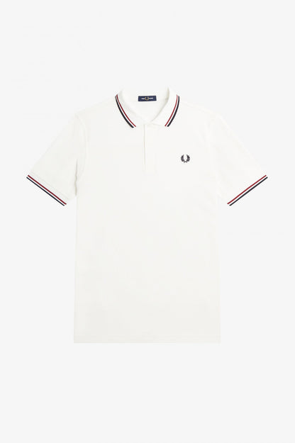 Fred Perry Twin Tipped M3600 // SNOW WHITE T60 