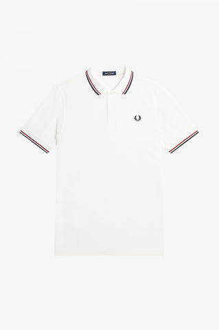 Fred Perry Twin Tipped M3600 // SNOW WHITE T60