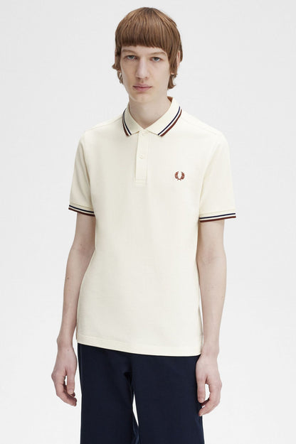 Fred Perry Twin Tipped Polo M3600 // ECRU U41