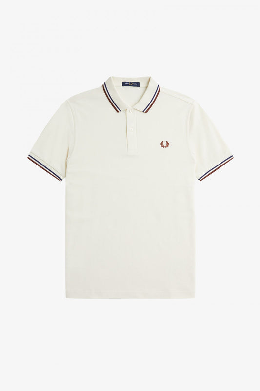 Fred Perry Twin Tipped Polo M3600 // ECRU U41 