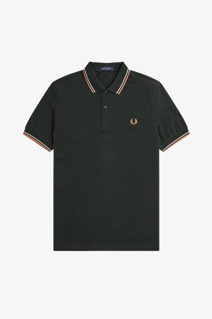 Fred Perry Twin Tipped M3600 // NATTGRÖN U94 