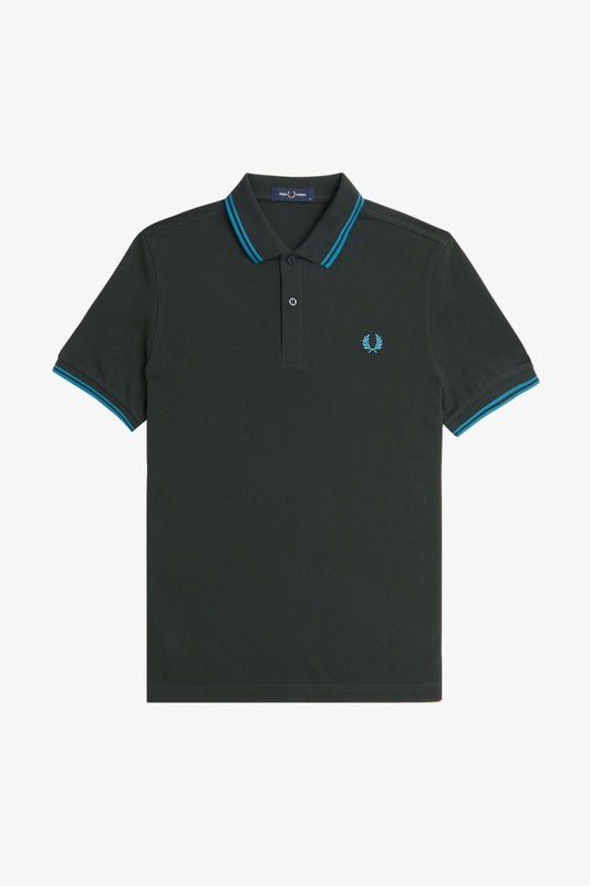 Fred Perry M3600 Polo // NIGHT GREEN W64