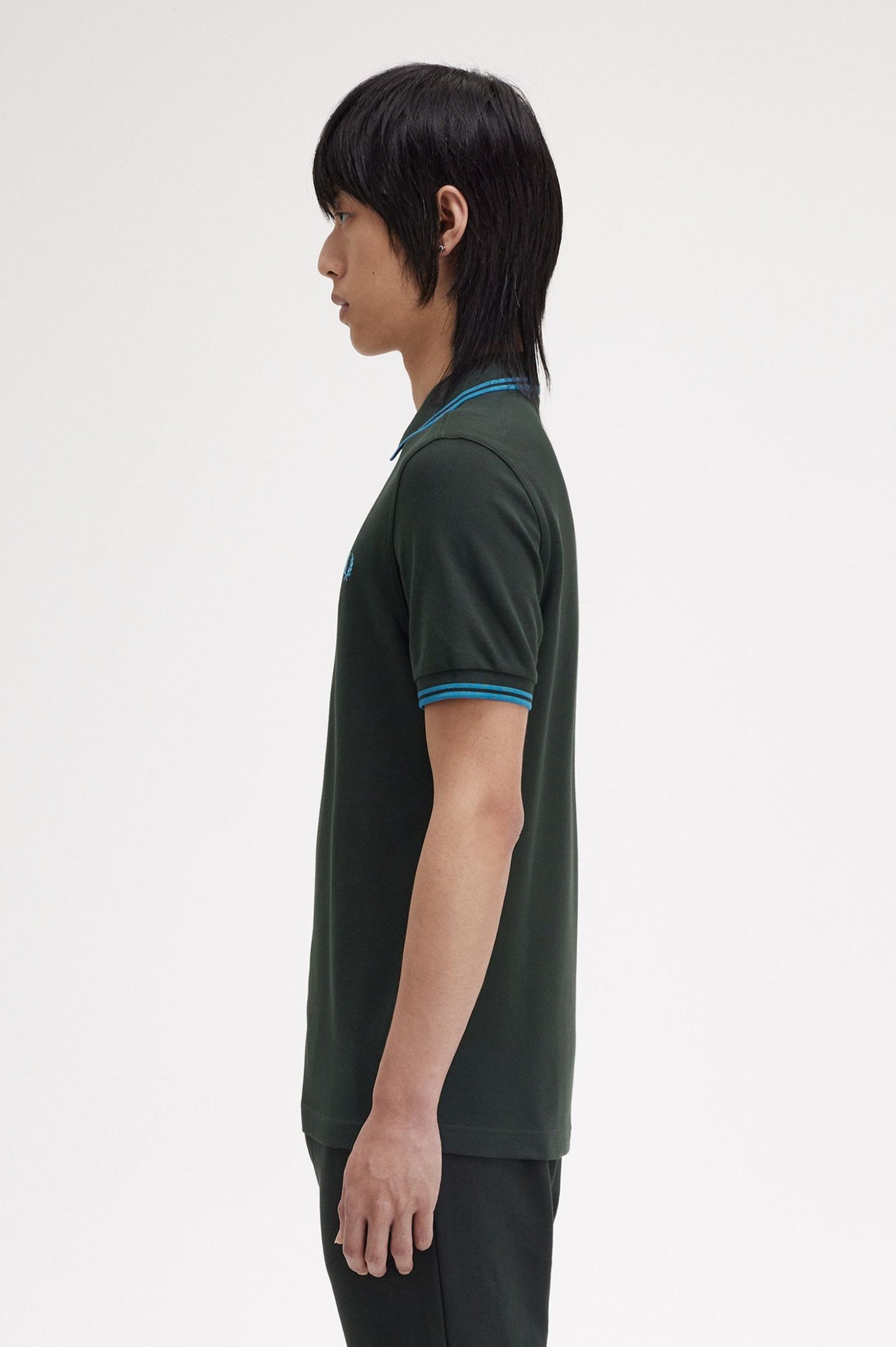 Fred Perry M3600 Polo // NIGHT GREEN W64