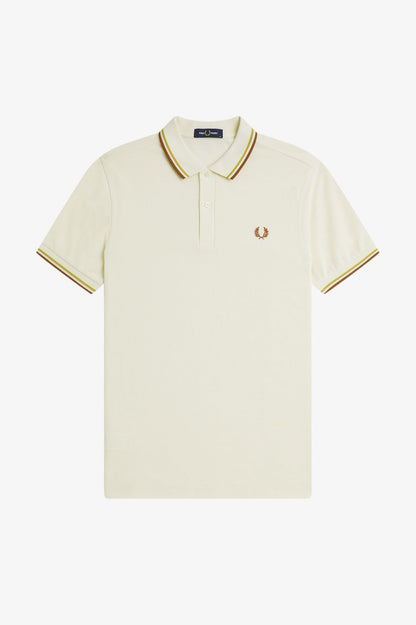 Fred Perry M3600 Polo // ECRU/HONEYCOMB X01