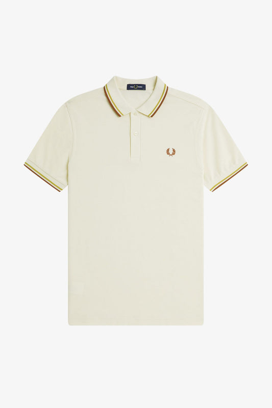 Fred Perry M3600 Polo // ECRU/HONEYCOMB X01