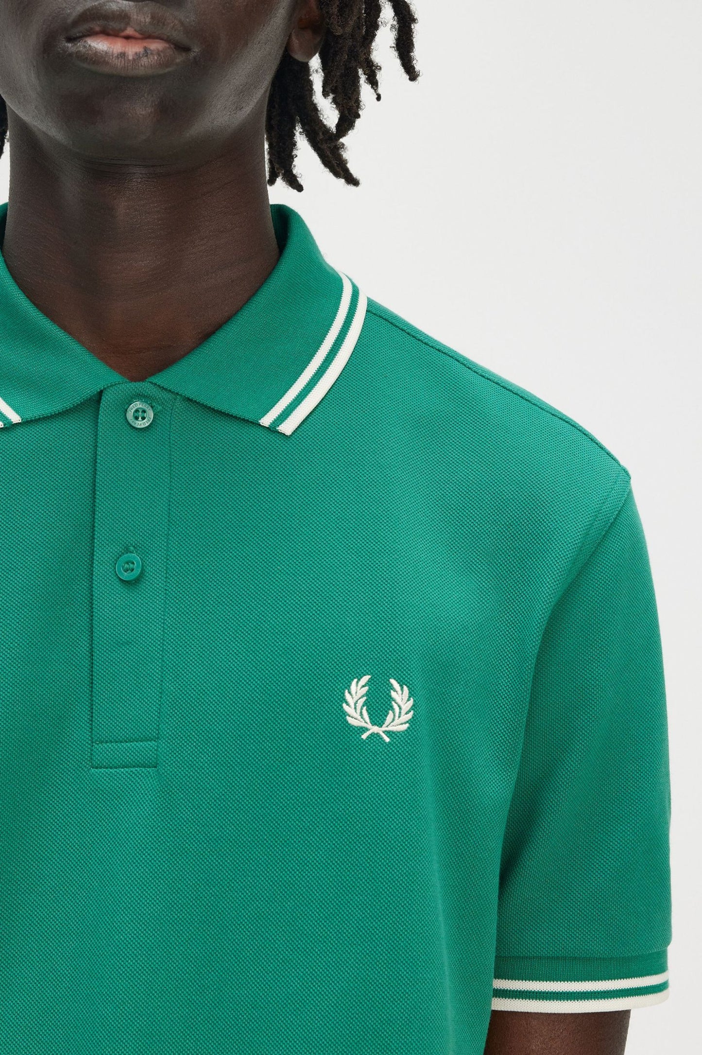 Fred Perry M3600 Polo // LABEL GREEN Y37