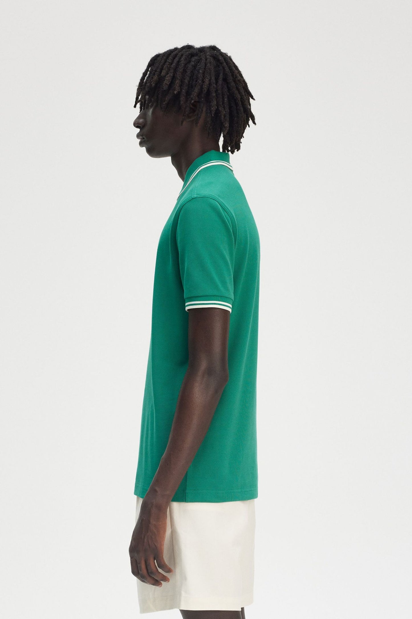 Fred Perry M3600 Polo // LABEL GREEN Y37