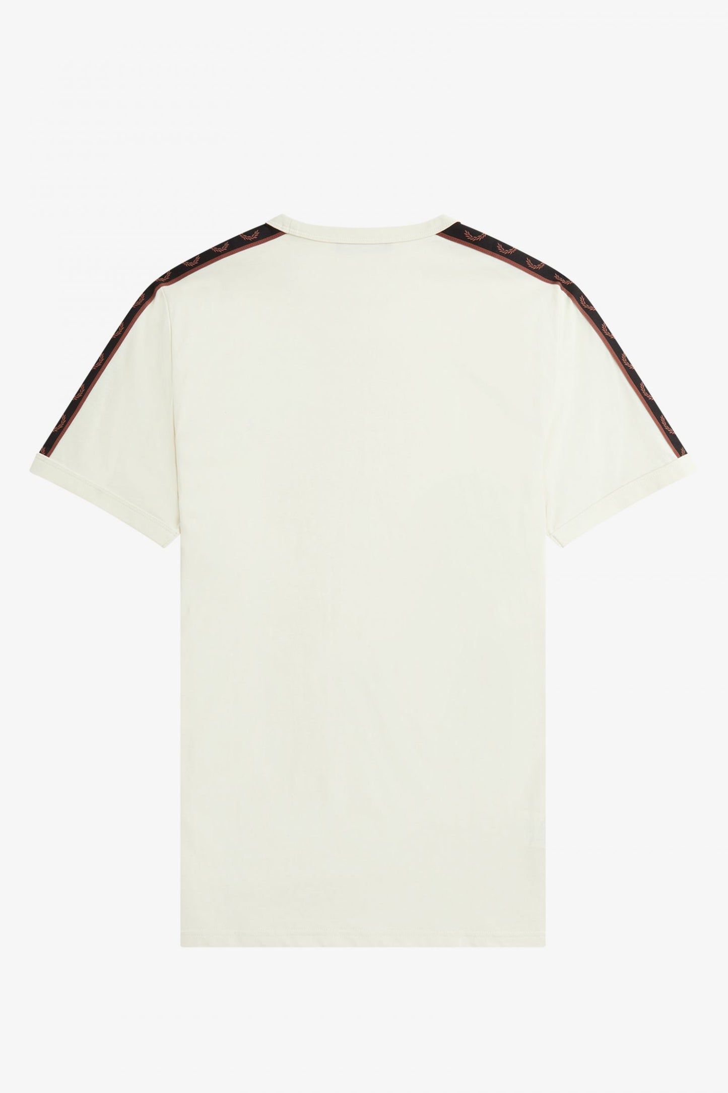 Fred Perry Tape Ringer Tee M4613 //ECRU/W.BROWN U09 