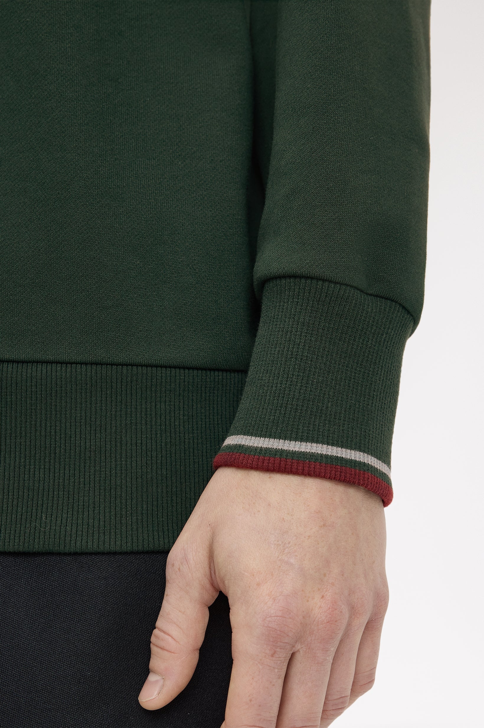 Fred Perry Crew Neck Sweatshirt // GRASSROOT 85A