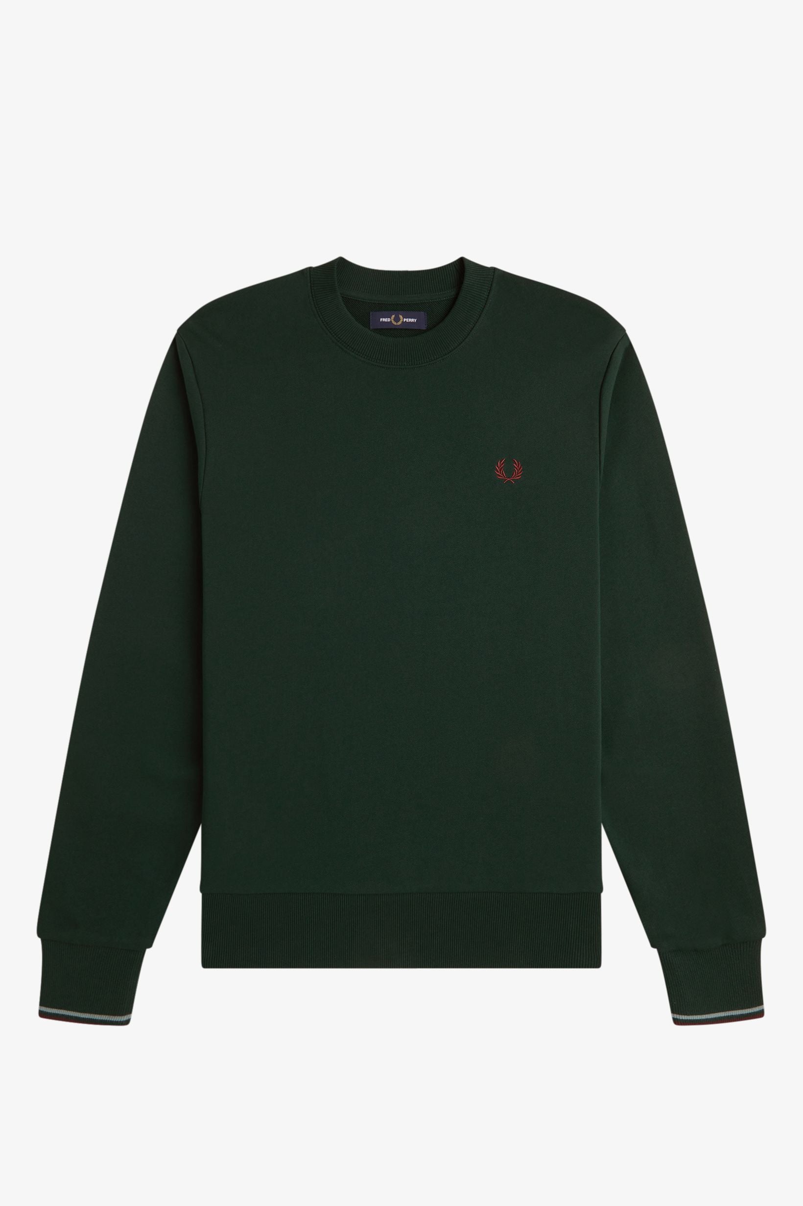 Fred Perry Crew Neck Sweatshirt // GRASSROOT 85A