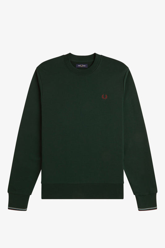 Fred Perry Crew Neck Sweatshirt // GRASSROOT 85A