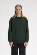 Fred Perry Crew Neck Sweatshirt // GRASSROOT 85A