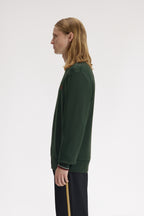 Fred Perry Crew Neck Sweatshirt // GRASSROOT 85A