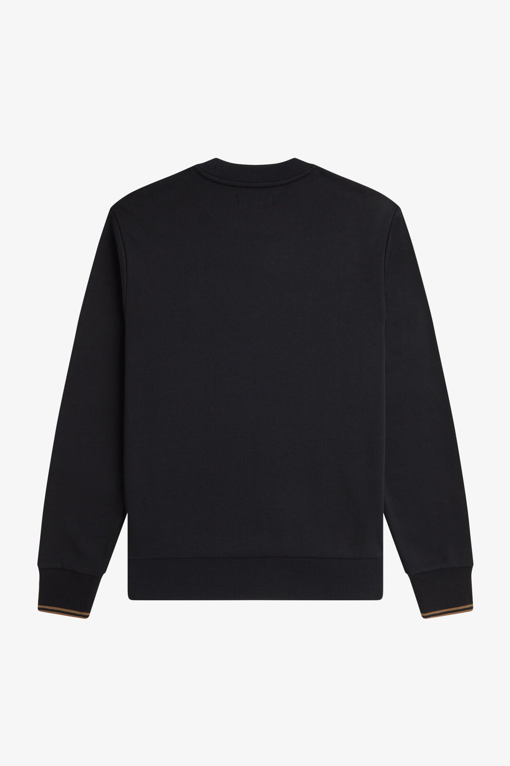 Fred Perry Crew Neck Sweatshirt // BLACK S77